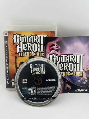 Guitar Hero III Legends Of Rock (Sony PlayStation 3) PS3 CIB Complete w Manual