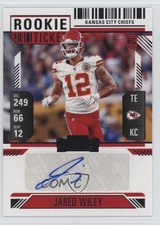 2024 Panini Contenders Rookie Ticket Hobby Jared Wiley #187 Auto g5i