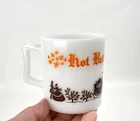 Chevy Chase Inn Hot Buttered Rum Mug Hazel Atlas Vintage Holiday Cup Small USA