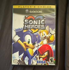 SEGA Sonic Heroes Nintendo GameCube E 2004 NTSC-U/C Player's Choice Manual