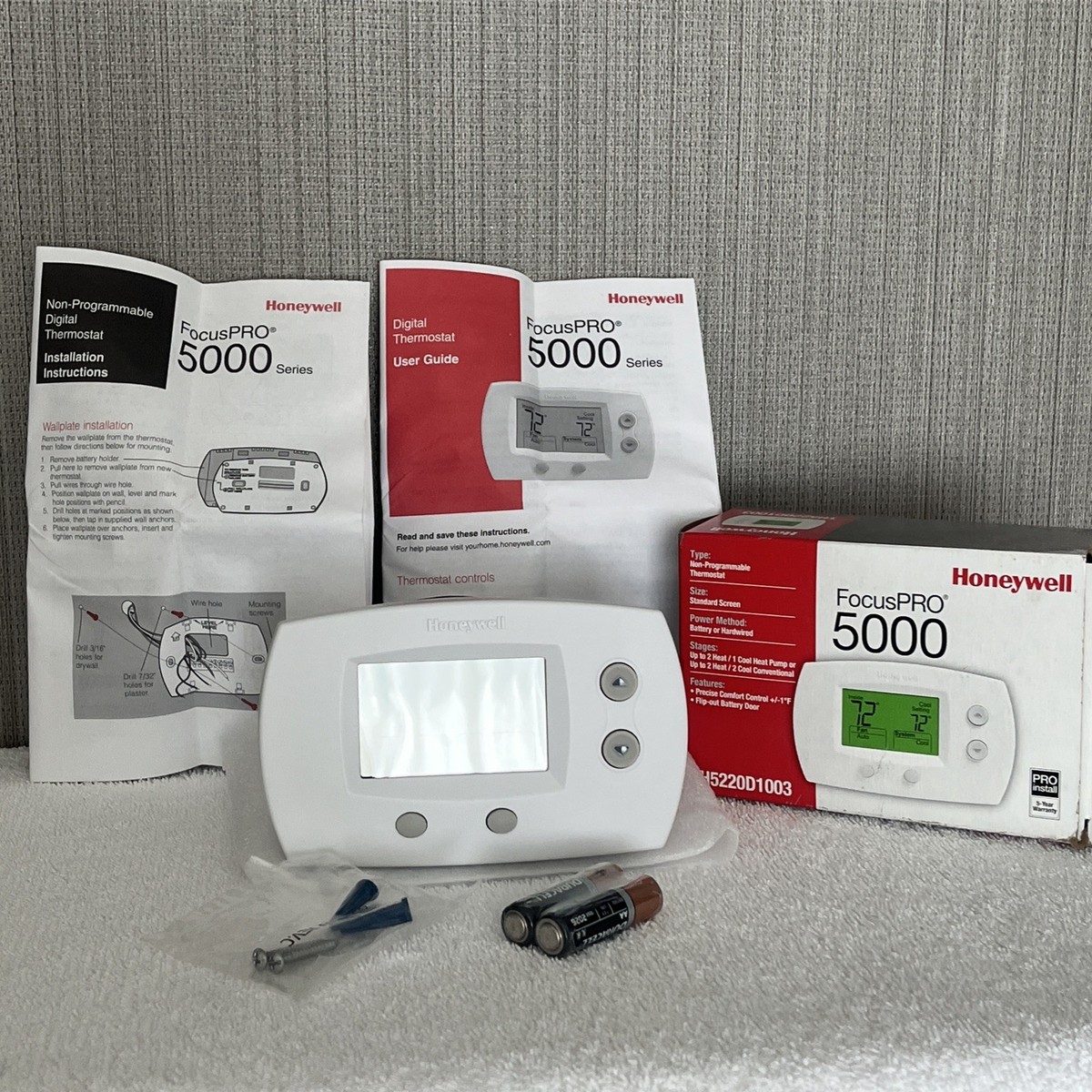 Wall Thermostat Honeywell Ct410a Installation Honeywell Home