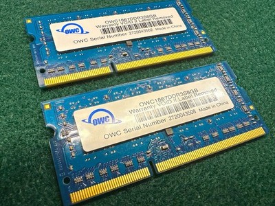 2 OWC 8GB DDR3 1867MHz Mac Memory RAM OWC1867DDR3S8G Apple MacBook iMac Upgrade