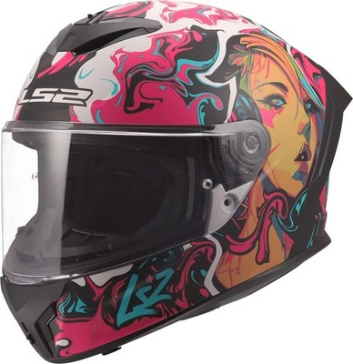 LS2 FF820 RAPID III CYBERG Lila-Cyan matt Integralhelm ECE 22.06 M 57/58