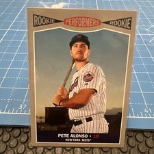 2019 Topps Heritage High Number - Rookie Performers Pete Alonso #RP-3 (RC)