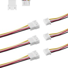 20 Pairs JST-XH 2.54 4Pin Connector Balance Plug Lead Socket Male and Female ...