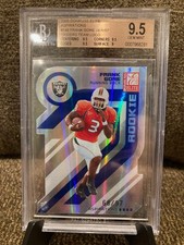 2005 Donruss Elite Frank Gore Die Cut UER /97 Graded BGS 9.5 GEM MINT HOF POP 1