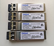 NEW 4x FINISAR FTLX8571D3BCL SFP + GBIC Moduł 850nm Transceiver 10000BaseLC 10G 