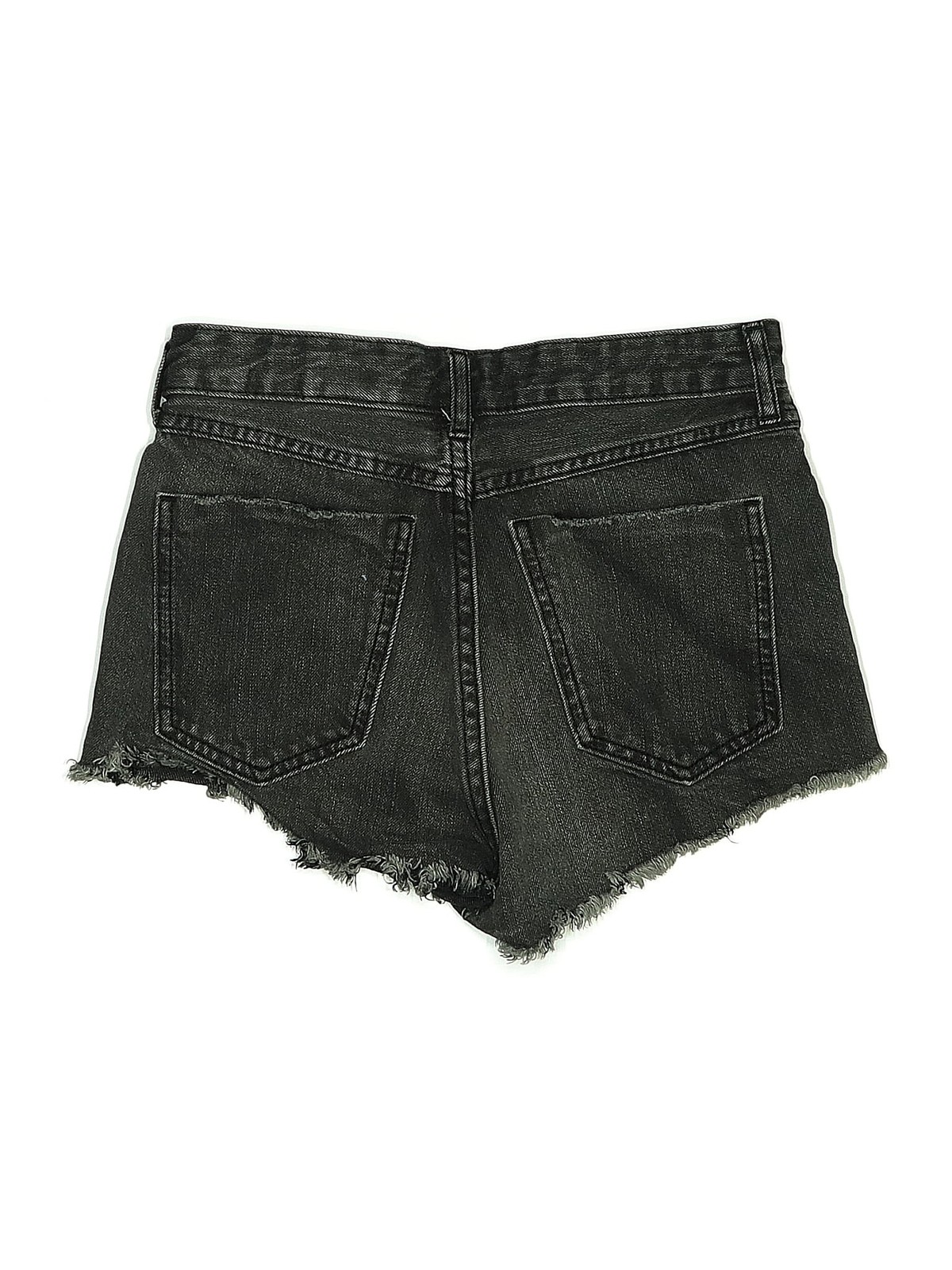 Divided by H&M Women Black Denim Shorts 2 thumbnail 2