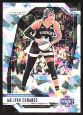 8479F 2024 Panini Prizm WNBA #70 Aaliyah Edwards Ice Prizms