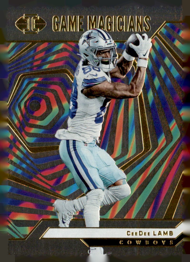 CeeDee Lamb 2024 Panini Illusions Game Magicians #14 Dallas Cowboys