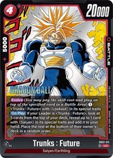 Trunks: Future - SB02-011 Holo Uncommon Manga Booster 02 SB02-011 NM