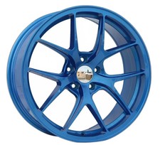 19x8.5 Wheels 5x114.3 Et35 Cb73.1 Blue 19 Rims Set Fit Lexus Is300 Camry