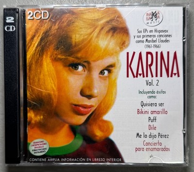 Karina - Vol. 2 Sus Ep's En Hispavox (1961-1966) (2xCD, 2017) Ye-Ye Beat