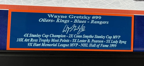 Wayne Gretzky Autographed 32x16 Pano Photo Framed (38x22) Fanatics & UDA COA's - Picture 3 of 6