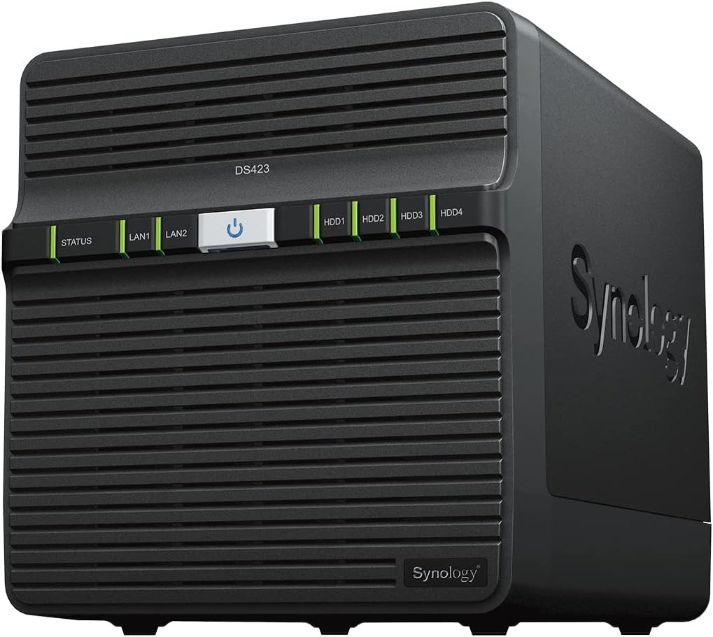 Diskstation ds423 server nas e di archiviazione collegamento ethernet lan nero rtd1619b - Immagine 10