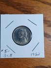 1952-P Jefferson Nickel Free Shipping — photo 1