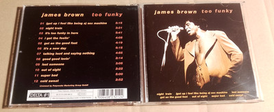 James Brown   Too Funky        -    CD   - (JGD3880)