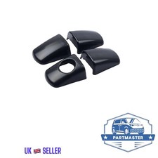 DOOR HANDLE END CAPS TRIM SET FOR PEUGEOT 207 CC SW 407 SW PARTNER TEPEE 9101.AX