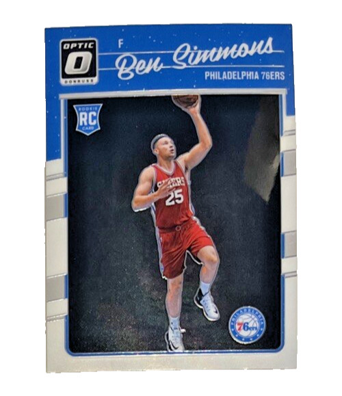 2016-17 Donruss Optic Ben Simmons Rookie Card RC #151 Philadelphia 76ers