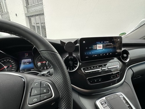Support Smartphone Téléphone Portable Support pour Mercedes Benz Classe V 447 Écran 10.25"