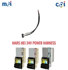 MEI MARS VN AE 2000 SERIES 24 VOLT MDB DBV BILL ACCEPTOR / VALIDATOR HARNESS