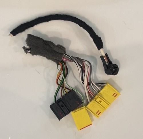 ✅00-02 FORD FOCUS FM CASSETTE CD PLAYER OEM RADIO WIRING HARNESS w/ cut antenna - Picture 2 of 4