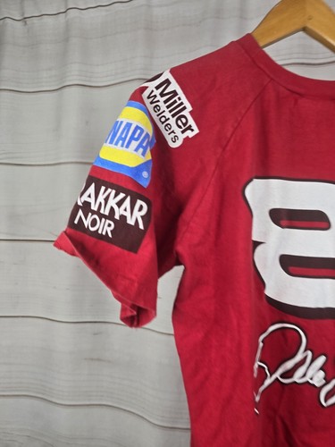 Winner's Circle Nascar Shirt Large Red Mens 8 Dale Jr Bud Beer Tee Mens M #b12 - Picture 6 of 7