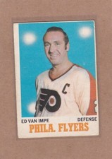 1970-71 O PEE CHEE HOCKEY ED VAN IMPE #80 FLYERS VG/VGEX *A30026