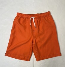 Lands' End swim trunks orange boy's sz L 14-16 