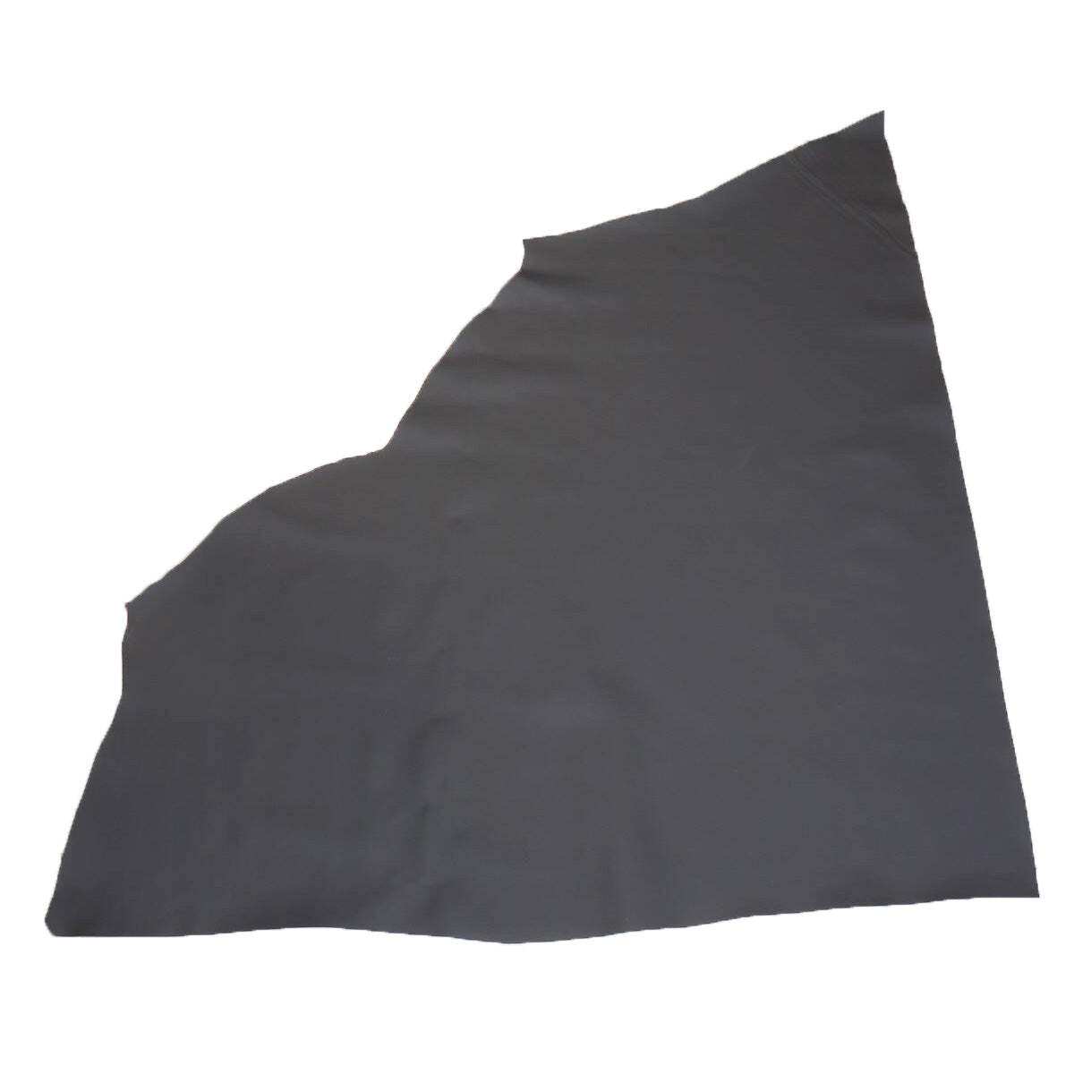 Peau de cuir automobile grainé gris anthracite revêtement sellerie moto
