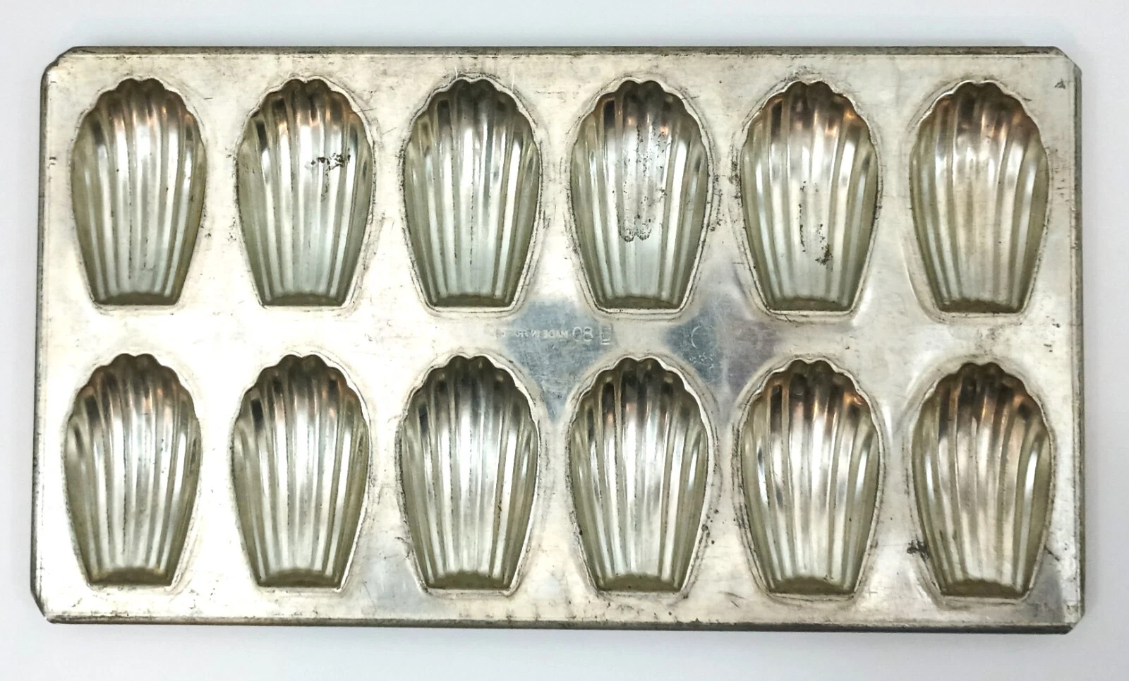 Williams Sonoma Madeleine Shell Shaped Cookies Cakes Baking Pan France
