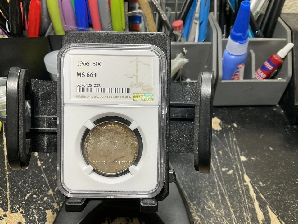 1966 50c MS66+ NGC certified Super rare - Image 2 of 4