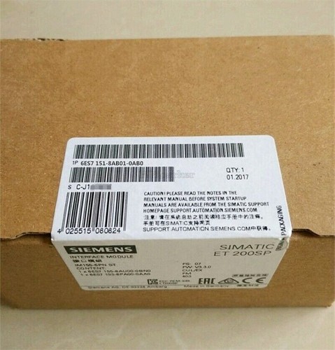 Siemens 6ES7 151-8AB01-0AB0 New 6ES7151-8AB01-0AB0