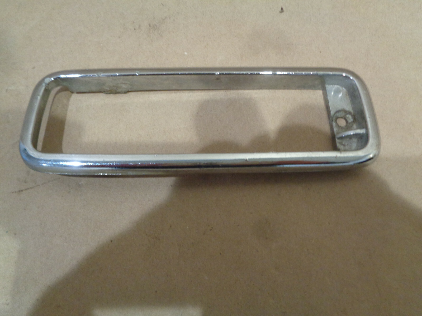 Ferrari Mondial 8-QV -  Interior RH Door Handle Trim Plate Chrome - P/N 60631200