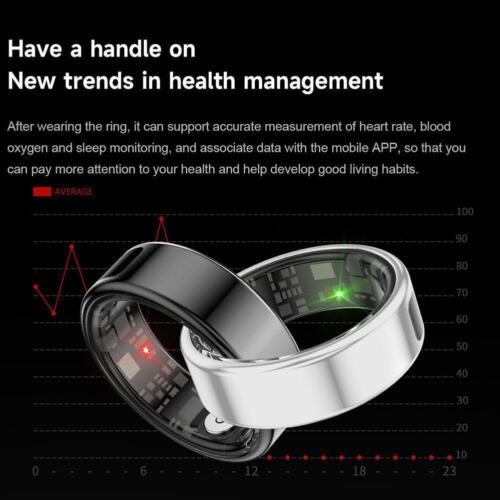 Smart Men Women Waterproof Heart Rate Blood Oxygen Sleep Monito W9O7 Health U4L3 - Picture 10 of 35