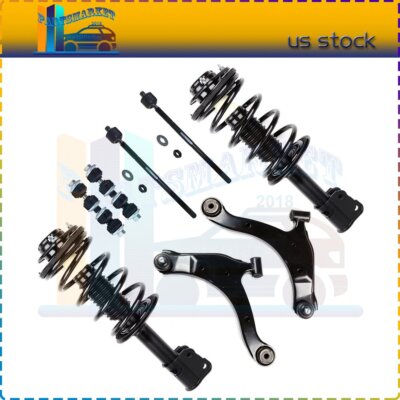 Front Shock Strut Control Arm Ball Joint Tie Rod For 2000-2003 Dodge Neon Sx 2.0