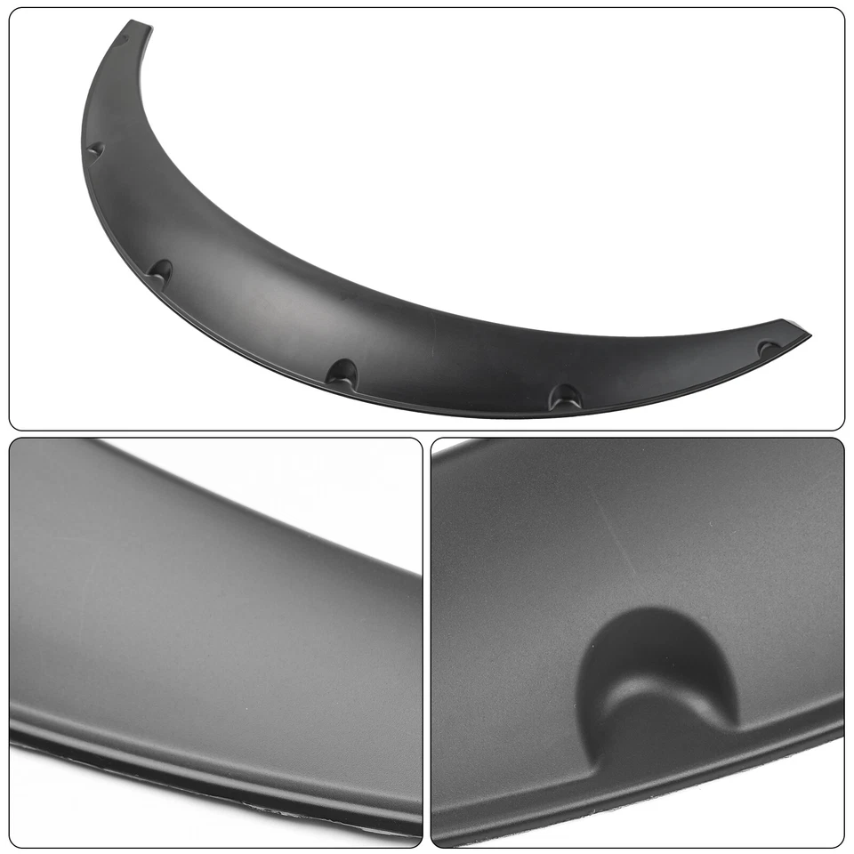 For Ford Explorer Car Fender Flares 4.5" Extra Wide Body Kit Wheel Arches 4Pcs - Image 4 of 4