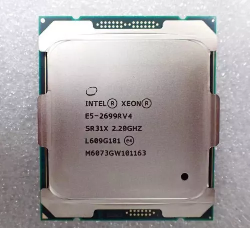 Intel Xeon e5-2699R v4 CPU processor 22 cores 44 threads LGA 2011-3 2.2ghz