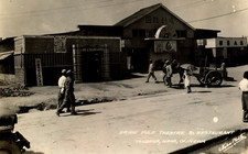 C.1945 WW2 NAHA OKINAWA JAPAN ERNIE PYLE THEATRE & RESTAURANT MILITARY PHOTO F2