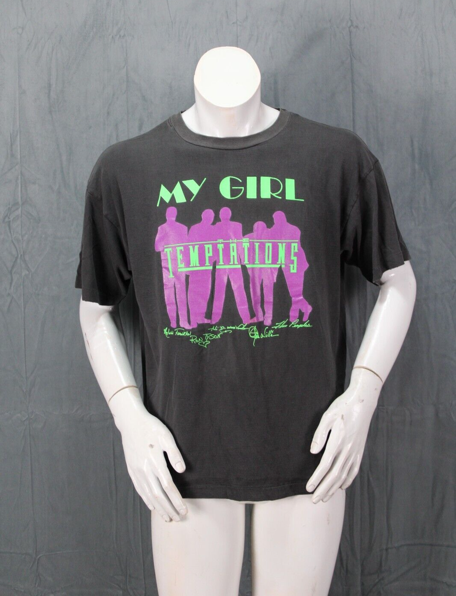 Vintage Band Shirt The Temptations My Girl Men's Extra-Large