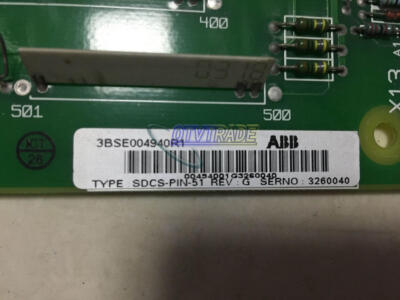 Used ONE ABB DCS500 3BSE004940R1 SDCS-PIN-51 Tested