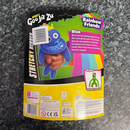 Heroes of Goo Jit Zu Rainbow Friends blau Figur Spielzeug Action - Bild 3 von 3