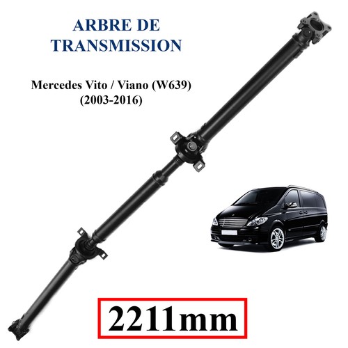 Arbre de transmission VITO VIANO W639 2211 =A6394103206 6394103206 A639410320680 - Imagen 7 de 12