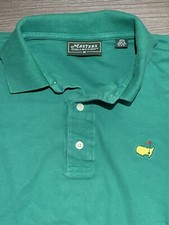 Masters Collection Medium Green Polo Golf Shirt