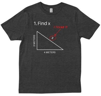 Find X I Found It Math Pun Funny Find X Math Lovers Friends New Gift T-shirt