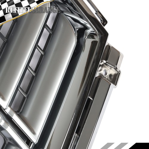 Juego de parrilla inferior superior delantera estilo malla cromada para Cadillac SRX 2013-2016 - Imagen 4 de 12