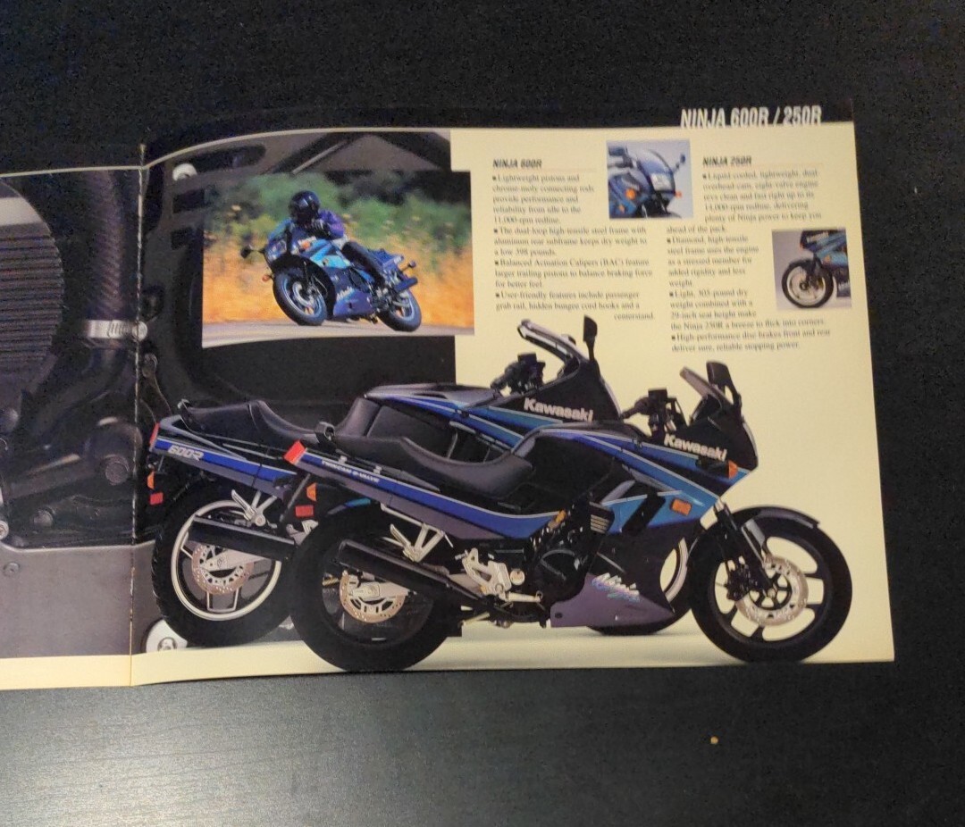 Kawasaki Ninja Motorcycle 1993 Brochure | eBay