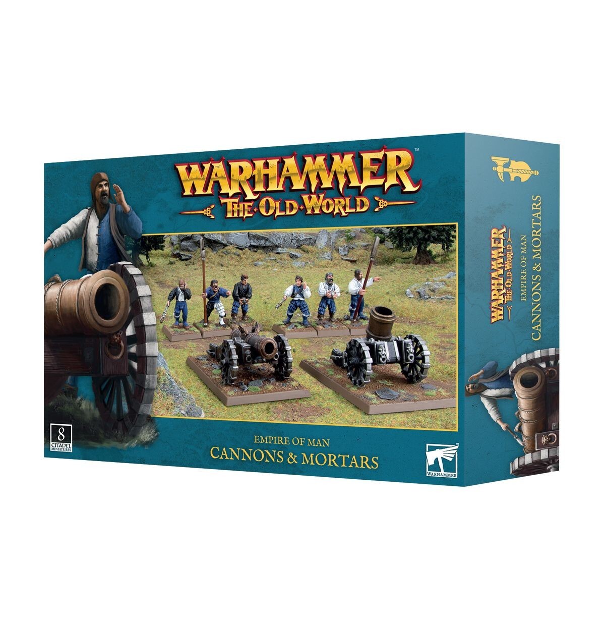 Cannons & Mortars - Empire Of Man - Brand New - Warhammer The Old World