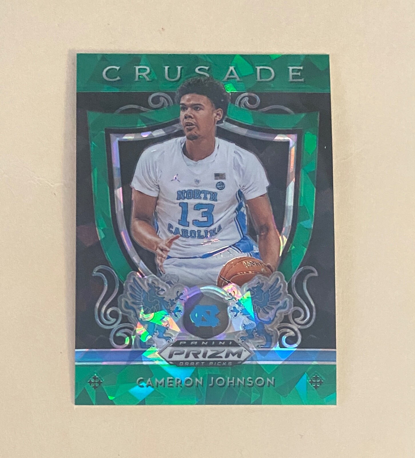 2019 Panini Prizm Drafts CameRon Johnson #32 Green Ice /18 Rookie RC #P6556