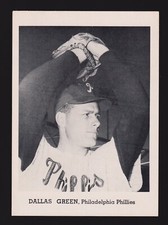 1958-65 JAY PUBLISHING  Dallas Green  PHILLIES  5x7  PICTURE PACK PHOTO  EX  B